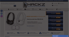 Desktop Screenshot of hackzinformatica.com.br