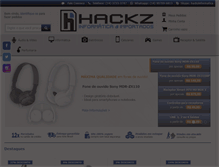 Tablet Screenshot of hackzinformatica.com.br